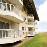 Flat Marupiara Equipado, No Melhor Trecho Da Praia De Muro Alto, Beira-Mar Com Piscina, Varanda, Restaurante, Conveniencia, Estacionamento E Wi-Fi, A 10\' De Carro De Porto De Galinhas