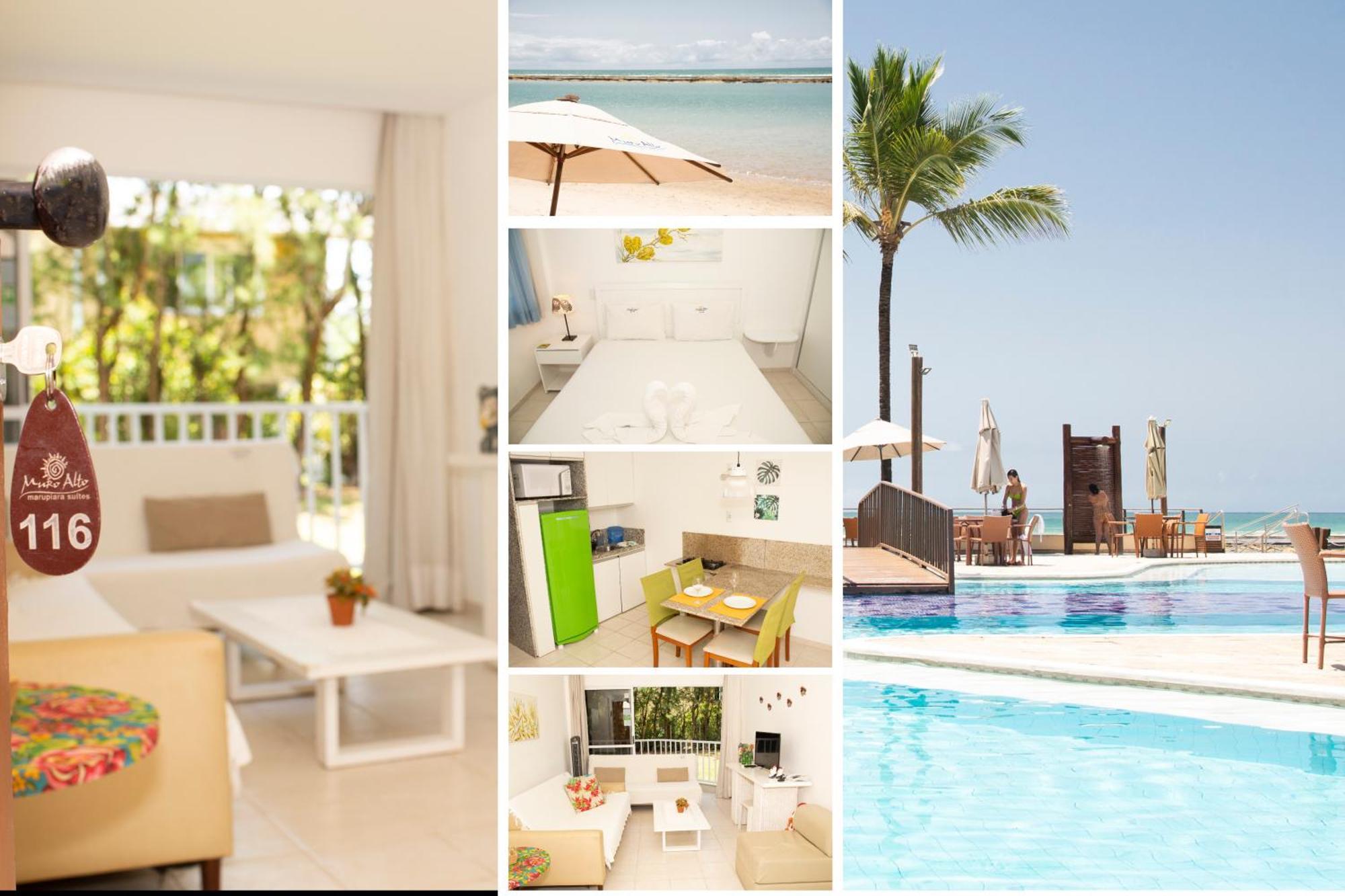 Flat Equipado Marupiara: Beachfront Oasis With Pool In *